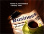 Business Newspaper With Cup Of Coffee slide 1