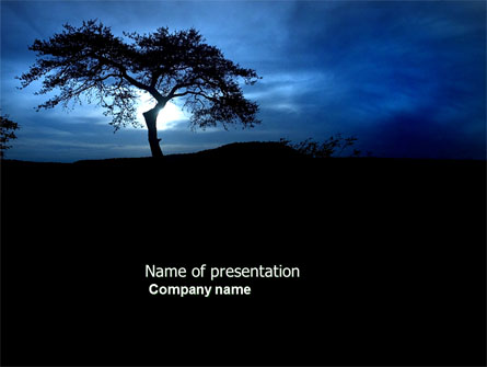 Twilight Presentation Template, Master Slide
