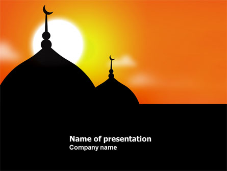 Mosques Presentation Template, Master Slide