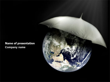 World Weather Presentation Template, Master Slide