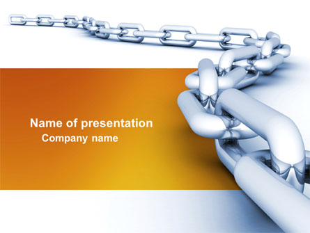 Chain Presentation Template, Master Slide