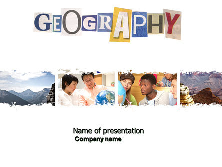 Geography Optional Course Presentation Template, Master Slide