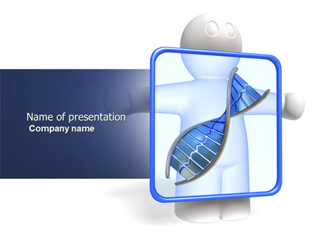 DNA Diagnostics Presentation Template, Master Slide