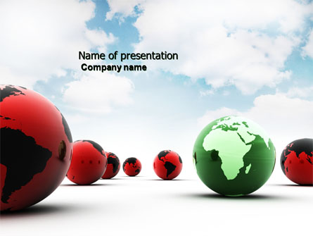 Another World Presentation Template, Master Slide