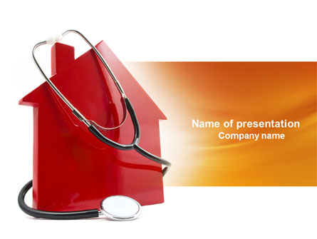 Home Economy Presentation Template, Master Slide