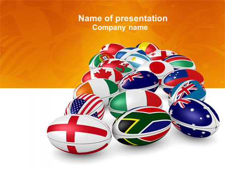 Union of Countries Presentation Template, Master Slide