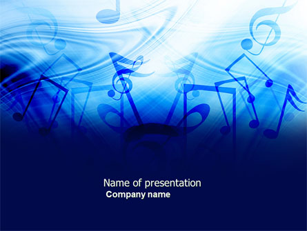 Sounds of Music Presentation Template, Master Slide