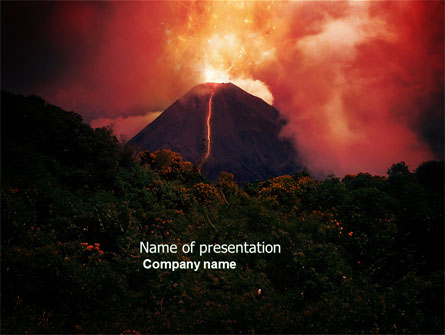 Eruption Presentation Template, Master Slide