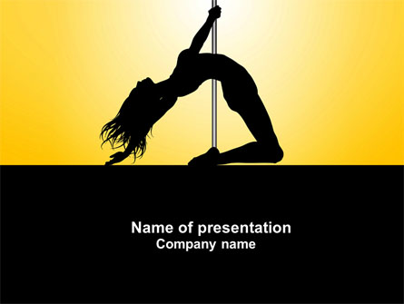 Striptease Presentation Template, Master Slide