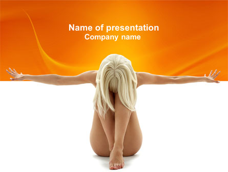Nude Beauty Presentation Template, Master Slide