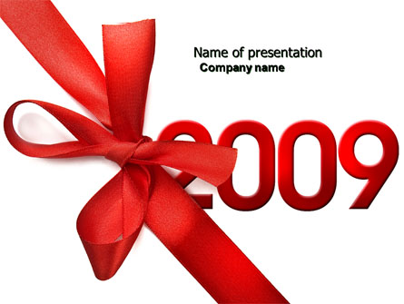 2009 yr Presentation Template, Master Slide