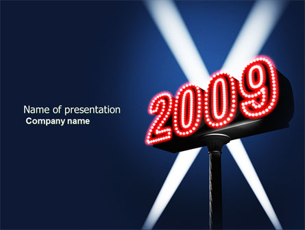 2009 Premiere Presentation Template, Master Slide
