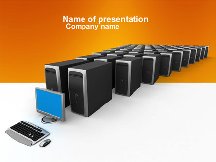 System Administration Presentation Template, Master Slide