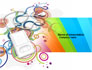 Mp3 Player On Colored Background slide 1