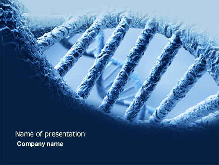 DNA Molecular Structure Presentation Template, Master Slide