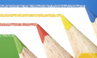 Color Pencils Lines Presentation Template