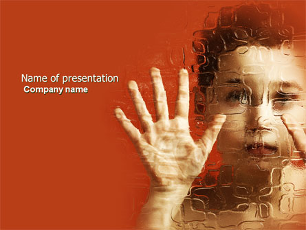 Autism Presentation Template, Master Slide