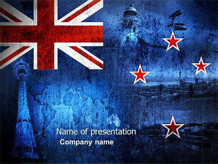 New Zealand Presentation Template, Master Slide