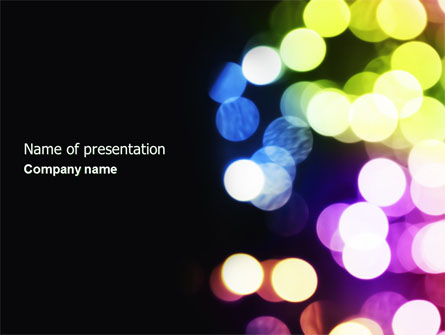 Bokeh Presentation Template, Master Slide