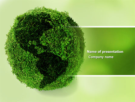 Green Land Presentation Template, Master Slide