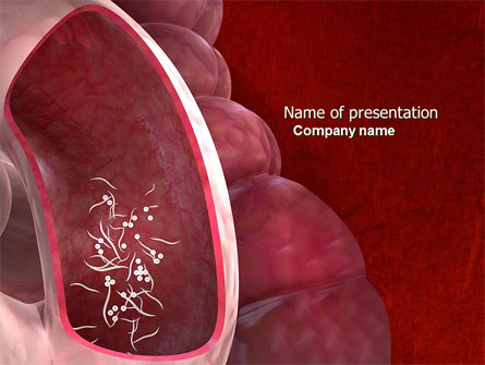 Intestinal Parasites Presentation Template, Master Slide