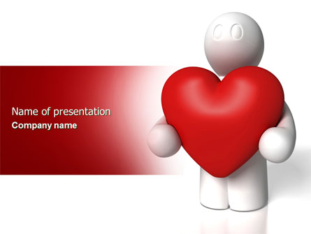 True Love Presentation Template, Master Slide