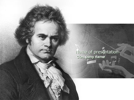 Beethoven Presentation Template, Master Slide