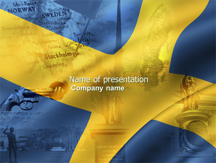 Sweden Presentation Template, Master Slide