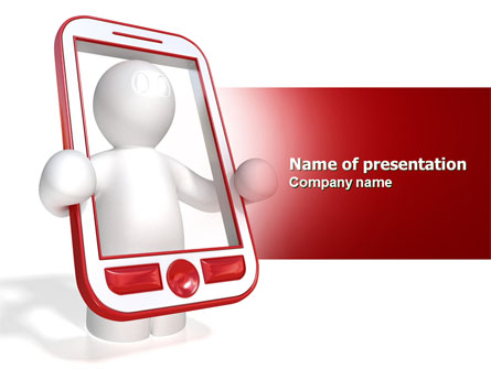 Wireless Phones Presentation Template, Master Slide