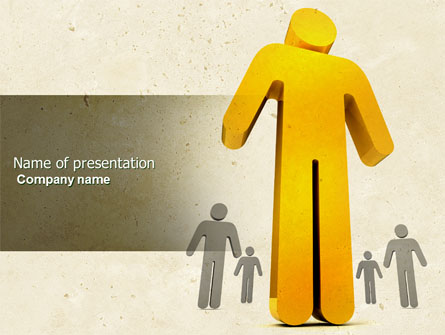 Self-actualization Presentation Template, Master Slide