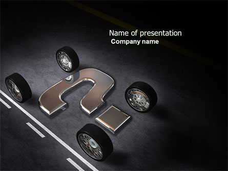 New Automobile Inventions Presentation Template, Master Slide