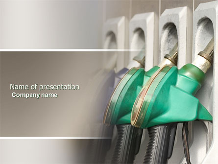 Gasoline Presentation Template, Master Slide