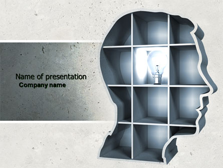 Corner of Mind Presentation Template, Master Slide