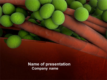 Staphylococcus Presentation Template, Master Slide