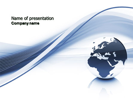 World View Presentation Template, Master Slide