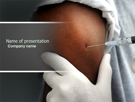 Vaccination Presentation Template, Master Slide