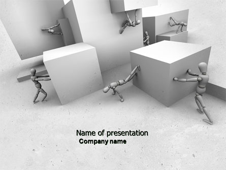 Different Angle Presentation Template, Master Slide