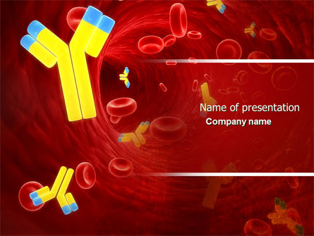 Antibodies Presentation Template, Master Slide