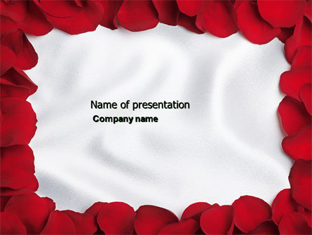 Hearts Theme Presentation Template, Master Slide