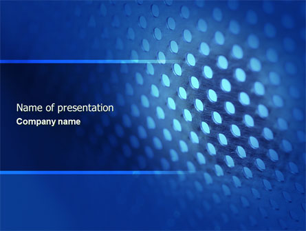 Blue Grate Presentation Template, Master Slide
