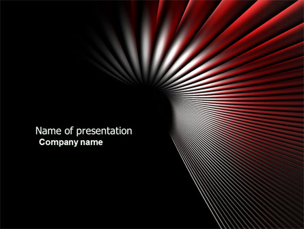 Radial Presentation Template, Master Slide