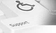 Cripple People Support Presentation Template