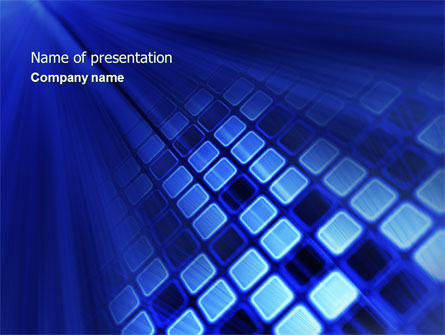 Digital Panel Presentation Template, Master Slide