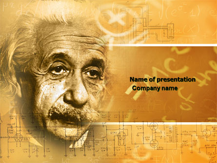 Einstein Presentation Template, Master Slide