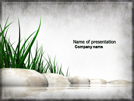 Stones and Grass Presentation Template, Master Slide