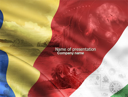 Flag of the Republic of Seychelles Presentation Template, Master Slide