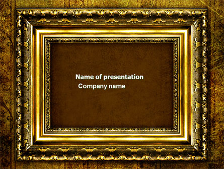 Frame Presentation Template, Master Slide