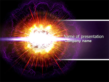 Supernova Presentation Template, Master Slide