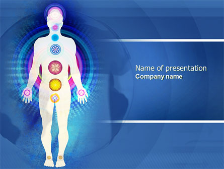 Body Chakras Presentation Template, Master Slide