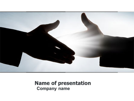 Contact Presentation Template, Master Slide